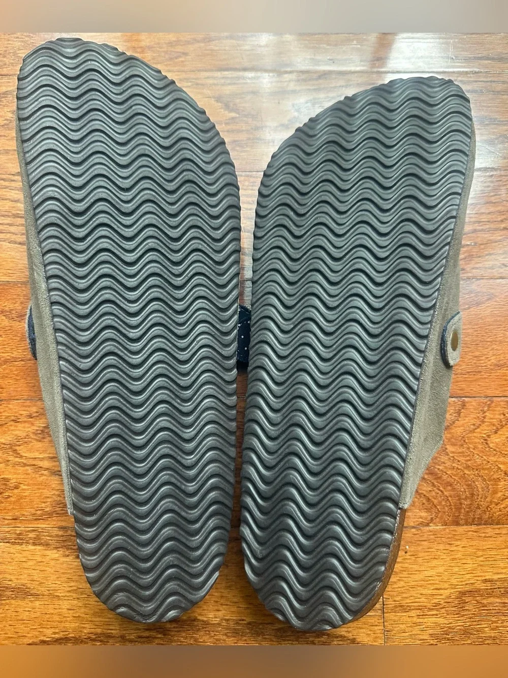 NWT Original Penguin Men’s Olive Suede Slip-On Loafers with Buckle